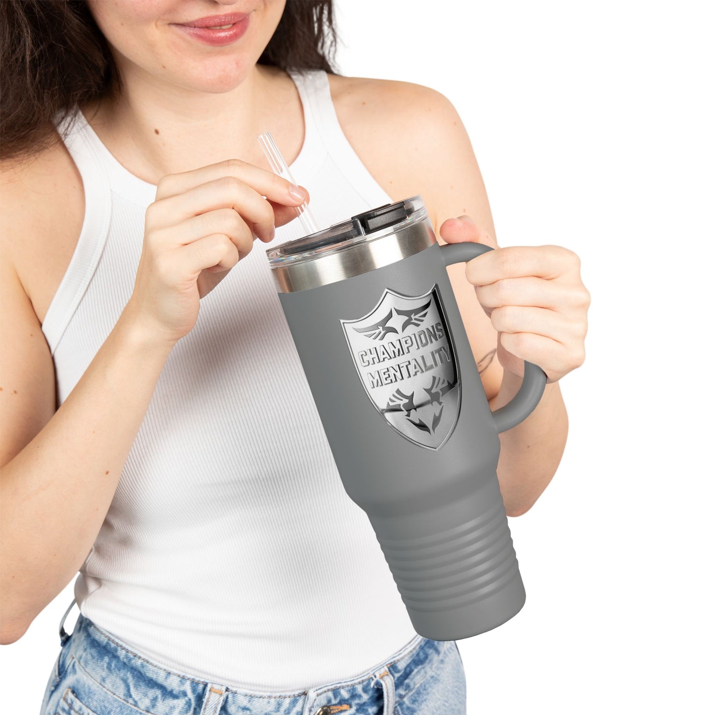 🤍 Enchanted Emblem Travel Tumbler 🤍