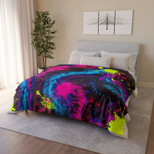🌙✨ The Enchanted Dreamscape Blanket ✨🌙 Ultra-Soft Cosmic Comfort Throw • Limited One-of-a-Kind Design • 60" × 80"