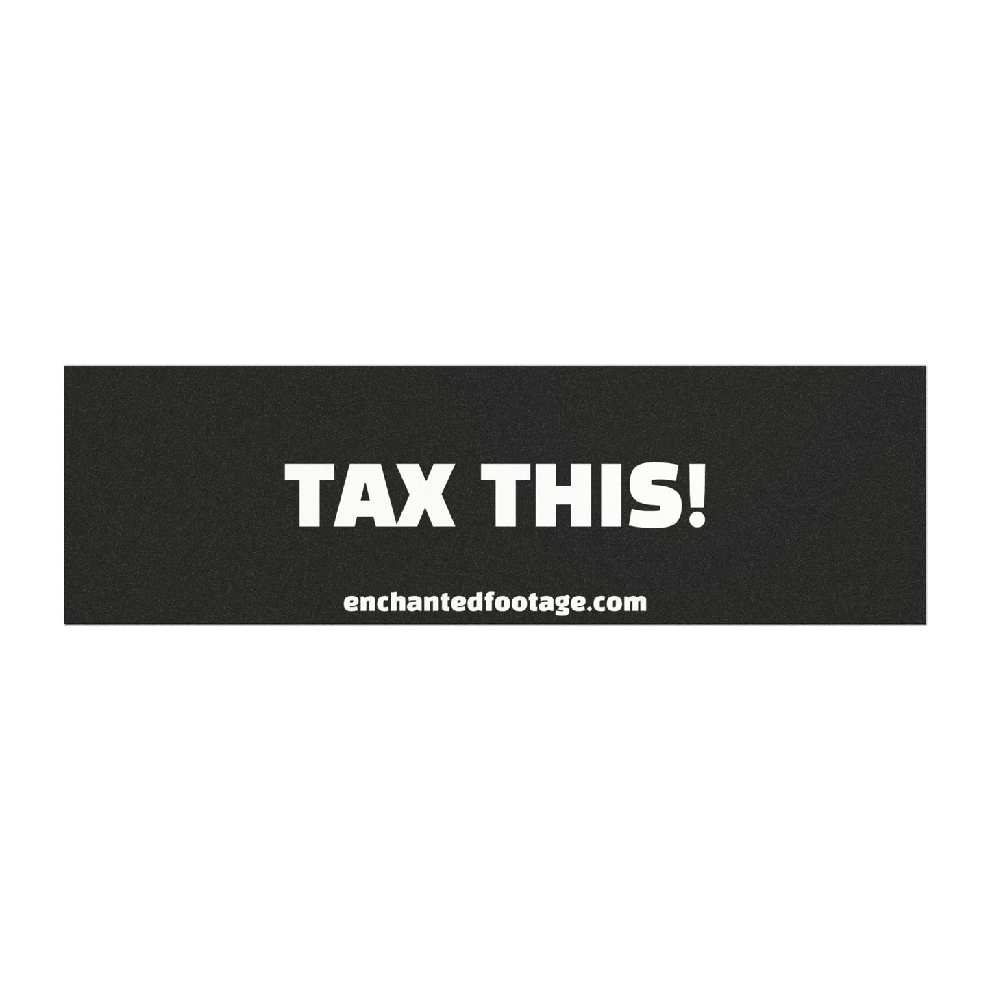 🤍 The Enchanted Statement™ Bumper Sticker | The Enchanted Drive Collection 🤍