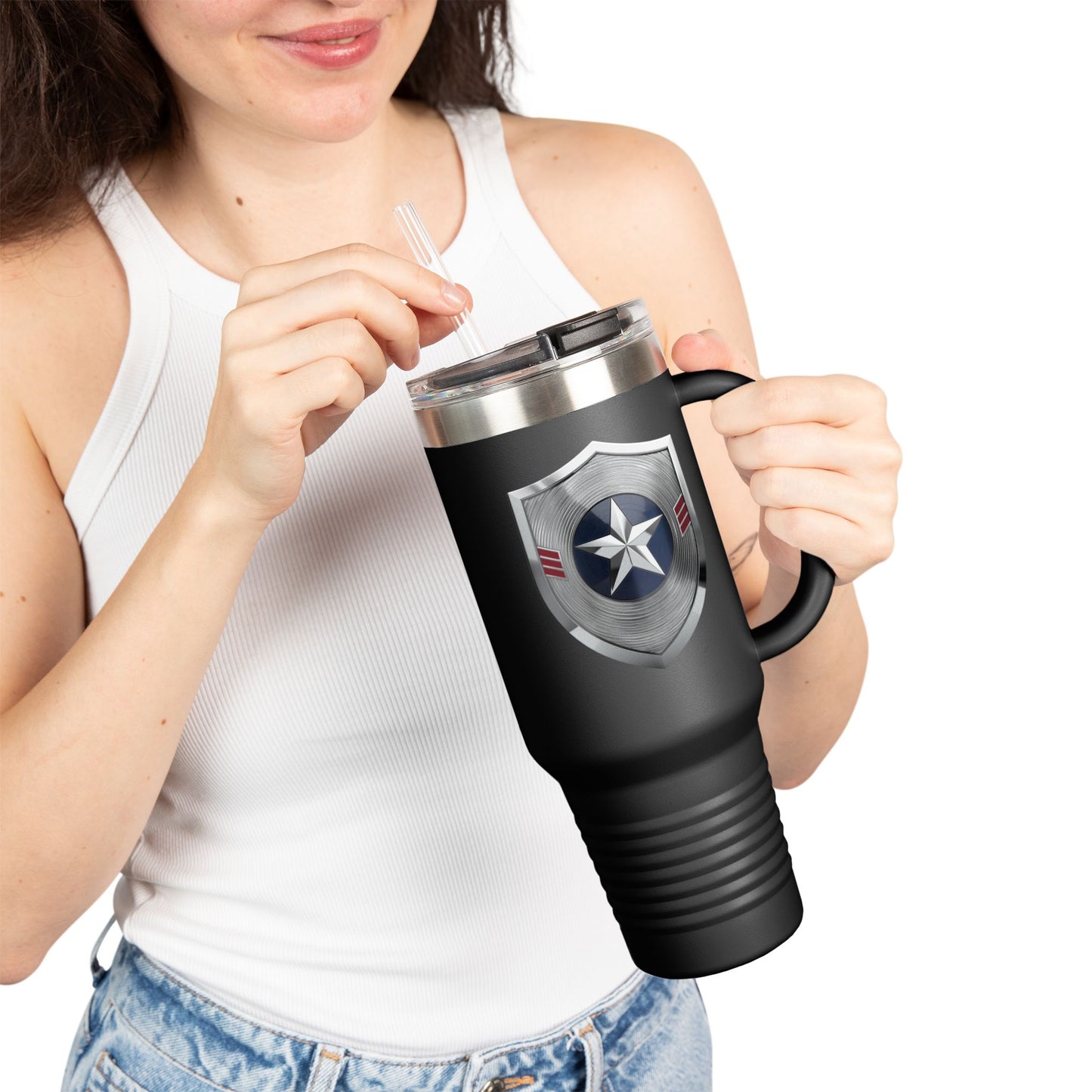 🤍 Enchanted Emblem Travel Tumbler 🤍