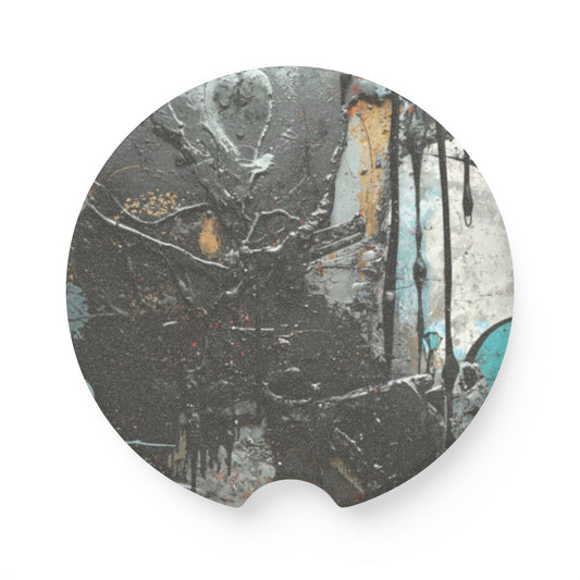 ✨🚗 The Enchanted Drive: Spellstone Sip Coasters – 2-Piece Luxury Car Set 💎🌙