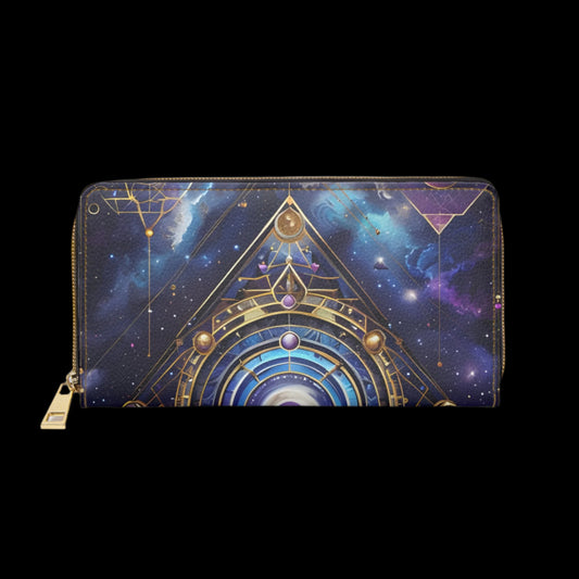 💎✨ Mystical Magic: The Enchanted Zippered Wallet of Elegance & Wonder 🔮💖🌙