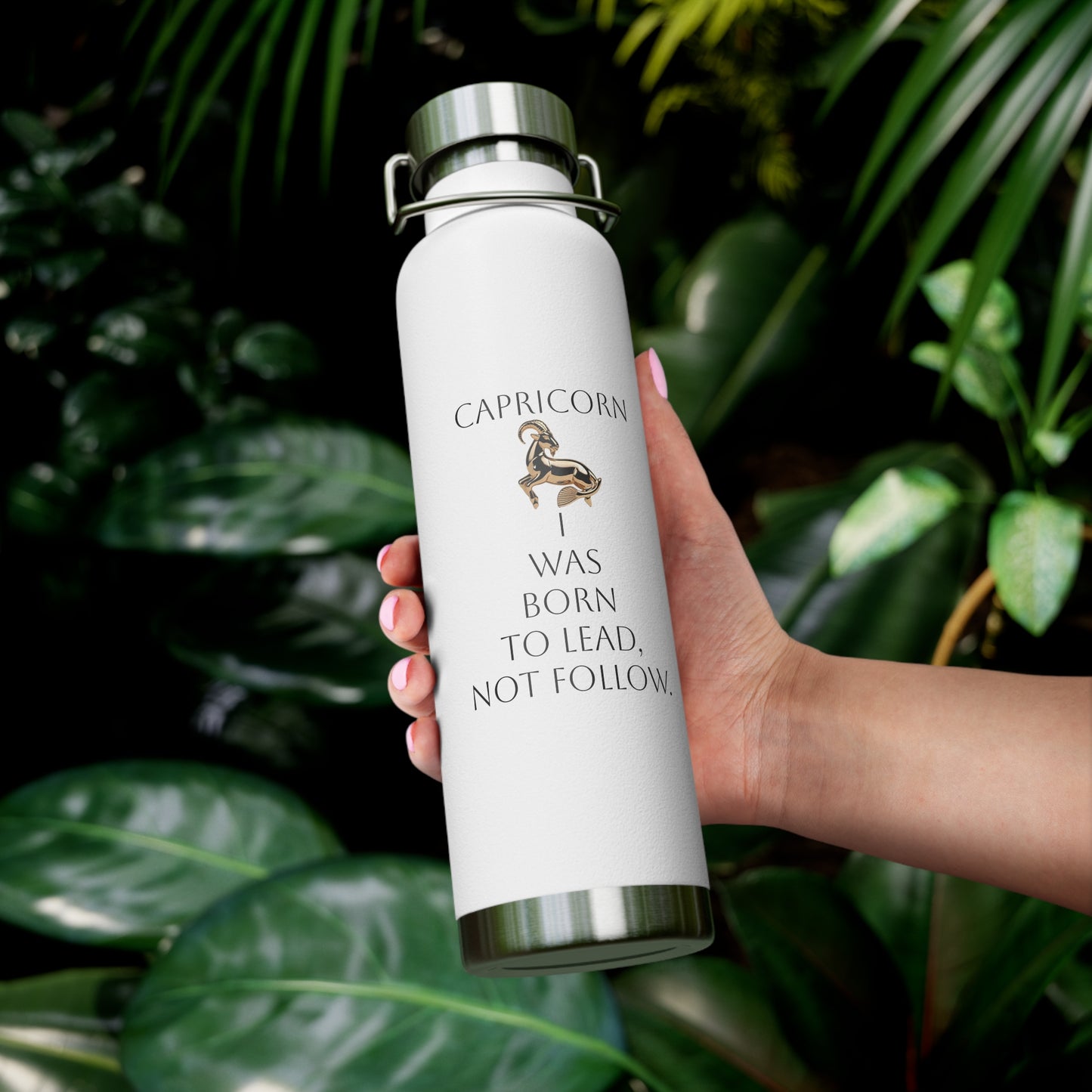 ✨🔮 Enchanted Capricorn Copper Insulated Bottle – 22oz of Temperature Magic! 🔮✨