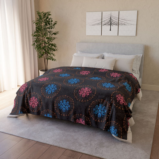 🌙✨ The Enchanted Dreamscape Blanket ✨🌙 Ultra-Soft Cosmic Comfort Throw • Limited One-of-a-Kind Design • 60" × 80"