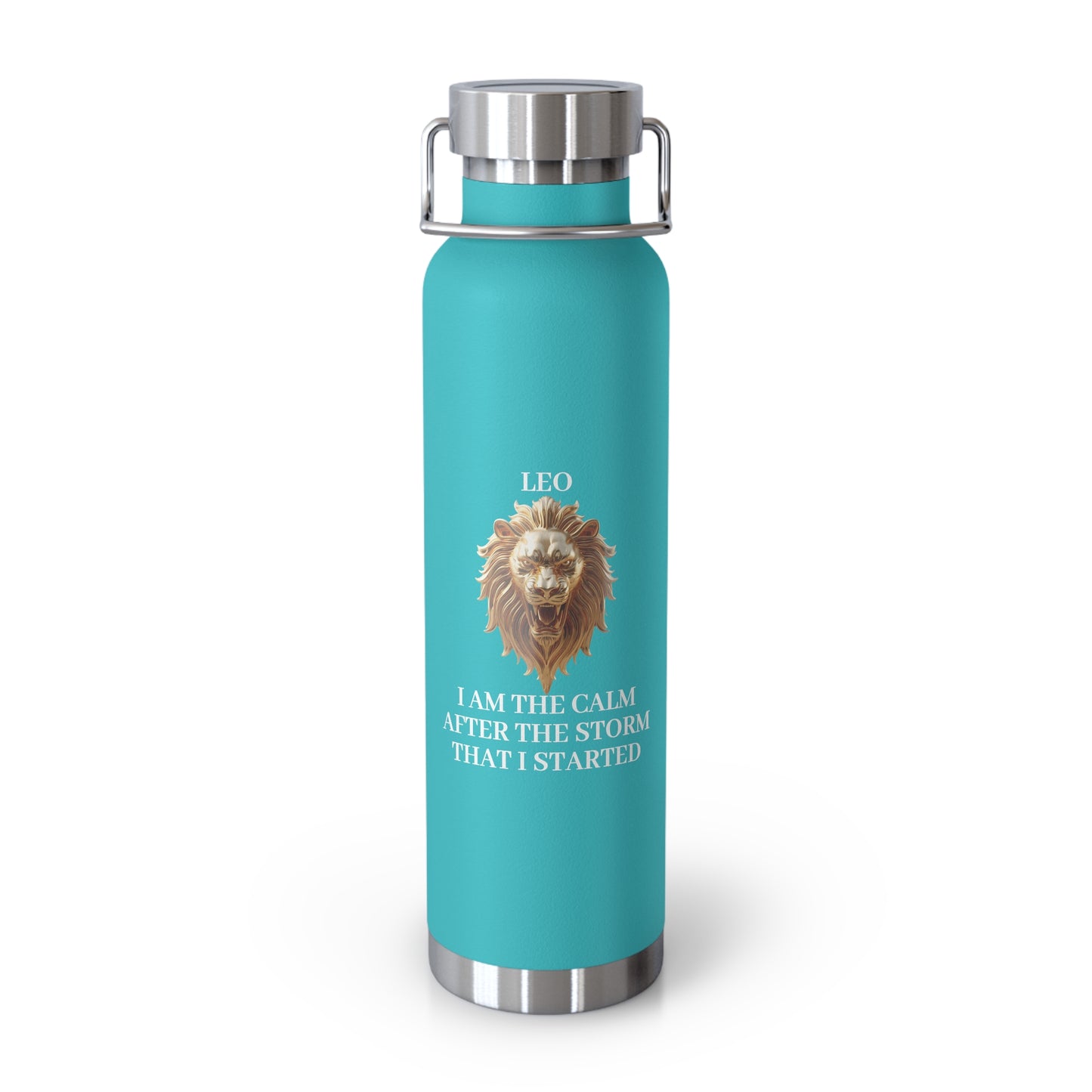 ✨🔮 Enchanted Leo Copper Insulated Bottle – 22oz of Temperature Magic! 🔮✨