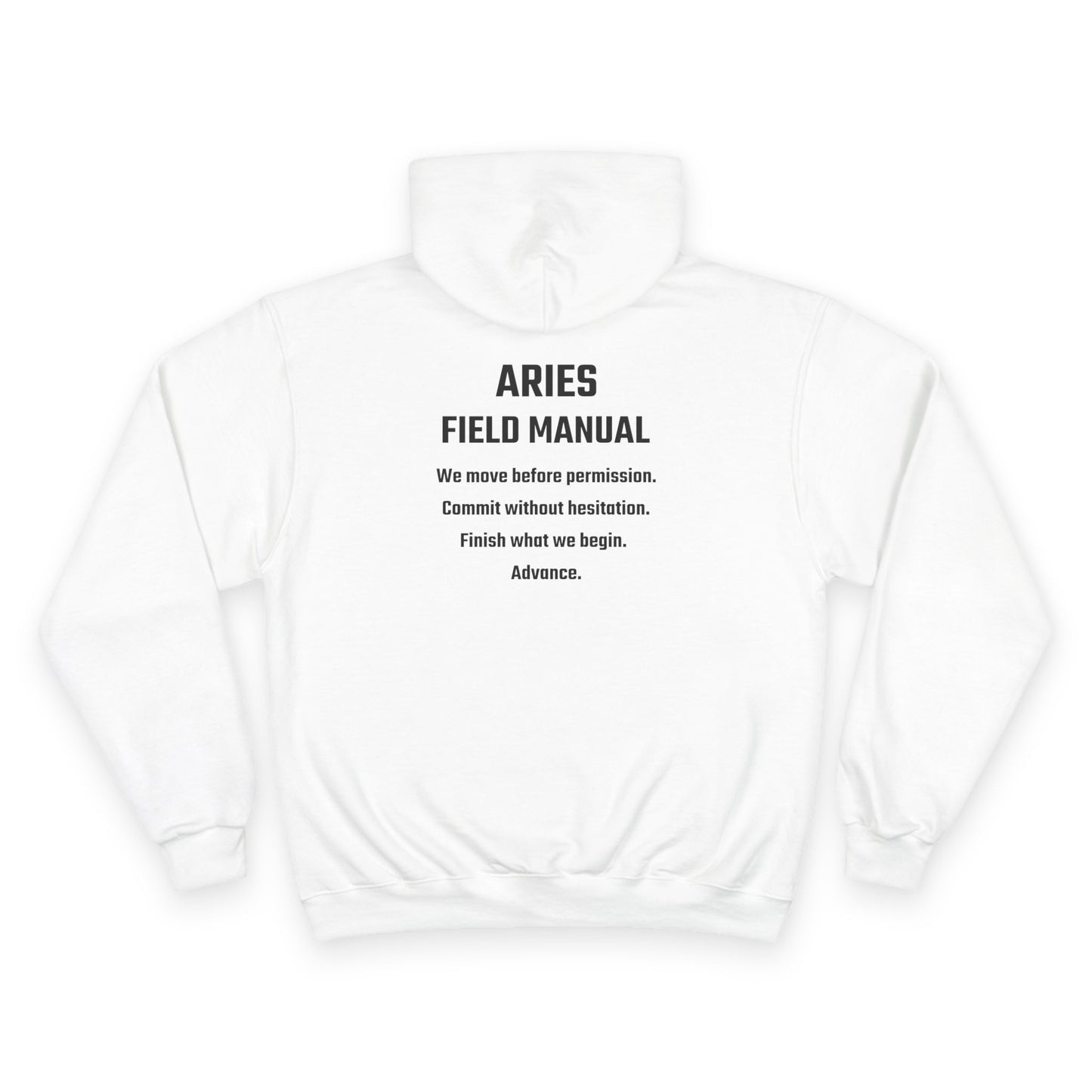 🤍 The Enchanted Order™ Aries Field Manual Hoodie 🤍