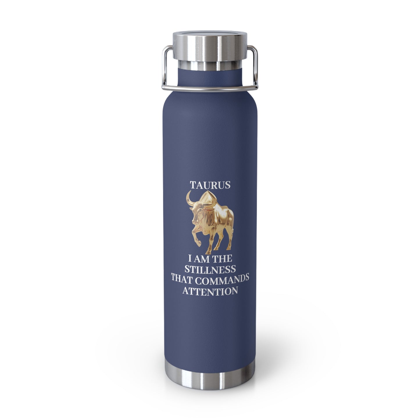 ♉ Taurus Statement Bottle | The Enchanted Vessel™ Collection