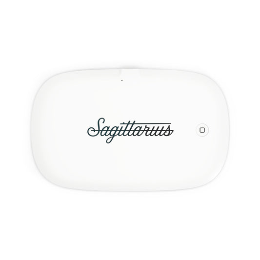♐ Aurora UV Phone Sanitizer & Fast Wireless Charging Pad – Sagittarius Edition 🏹♐