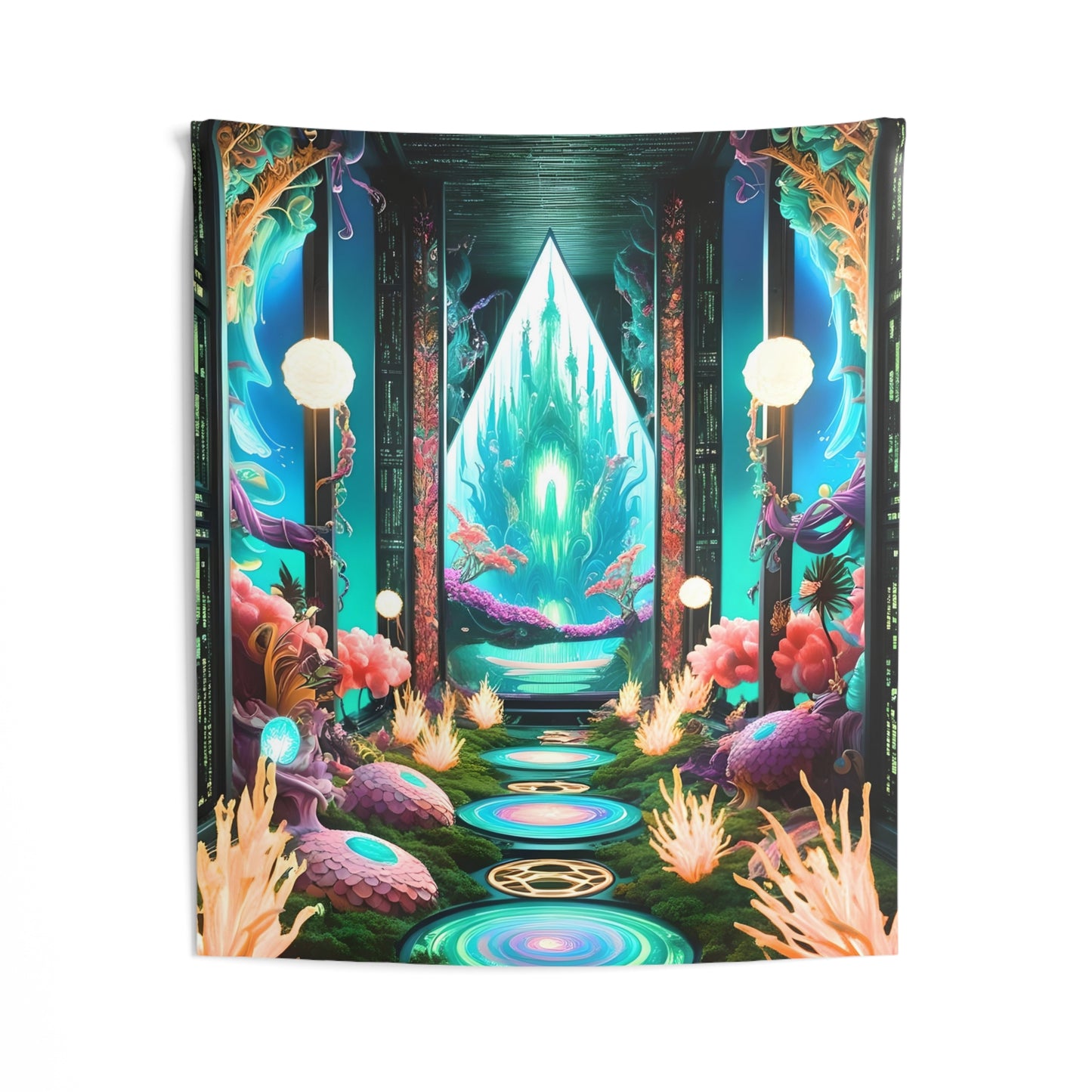 🌟✨ Mystical Aura: Enchanted Tapestry for Your Magical Wall and Captivating Photography Backdrops 📸🪄🌙