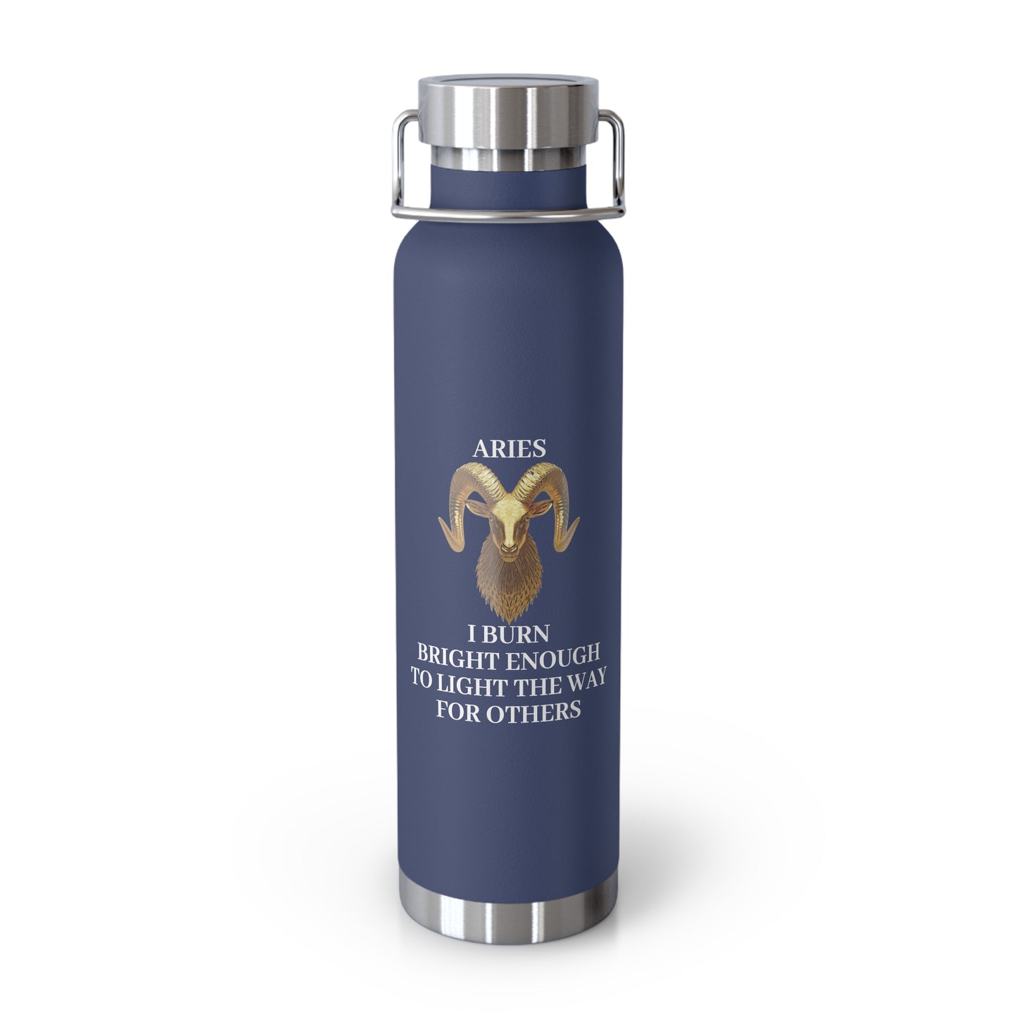 ✨🔮 Enchanted Aries Copper Insulated Bottle – 22oz of Temperature Magic! 🔮✨