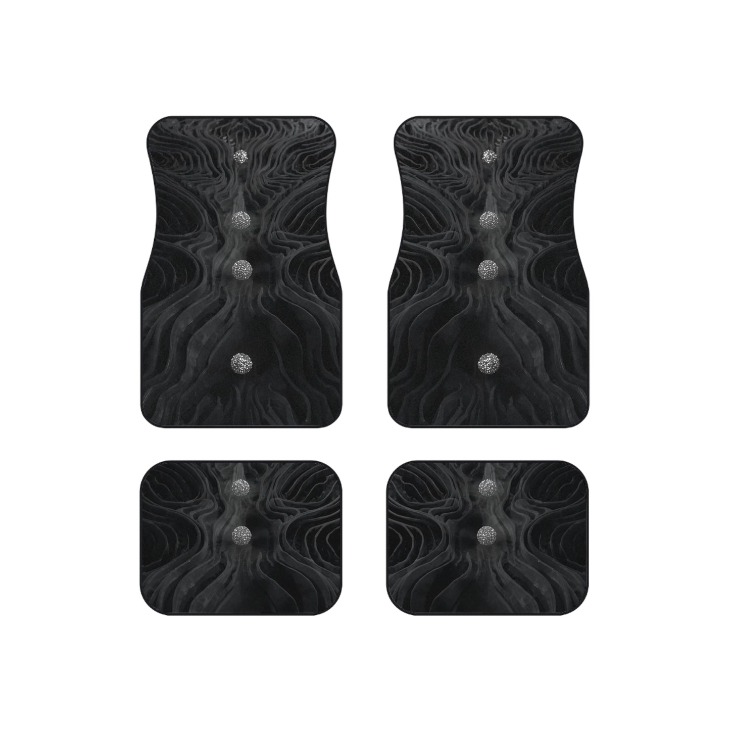 ✨ Spellbound Style: 4-Piece Enchanted Car Mats 🌟🚗🔮