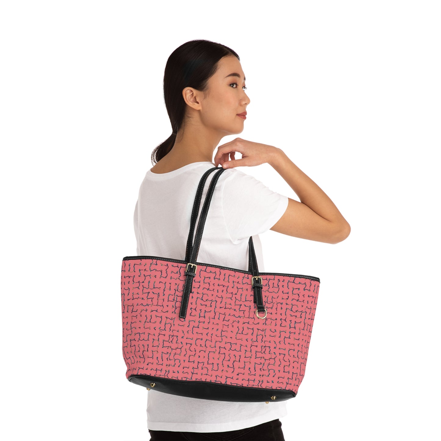 👜✨ The Razzle-Dazzle Double Vision™ PU Leather Shoulder Bag ✨👜🌈