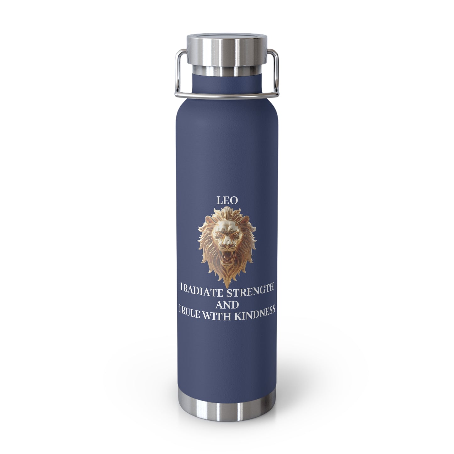 ✨🔮 Enchanted Leo Copper Insulated Bottle – 22oz of Temperature Magic! 🔮✨