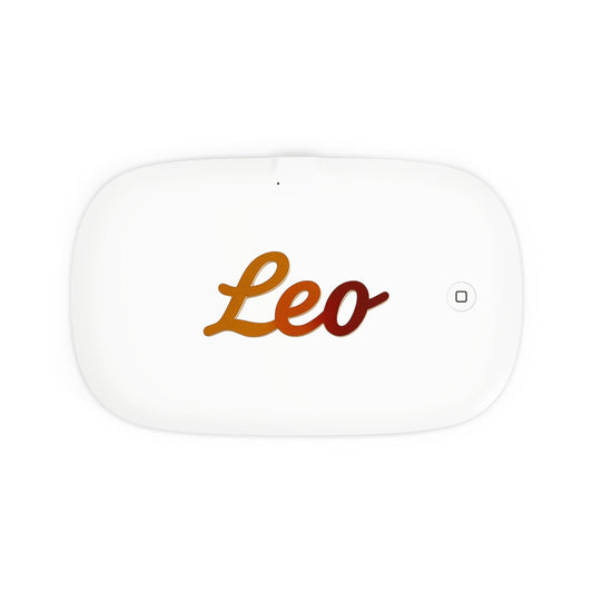 ♌ Aurora UV Phone Sanitizer & Fast Wireless Charging Pad – Leo Edition 🔆♌
