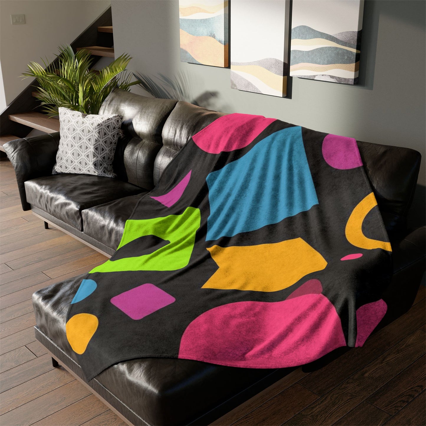 🌙✨ The Enchanted Dreamscape Blanket ✨🌙 Ultra-Soft Cosmic Comfort Throw • Limited One-of-a-Kind Design • 60" × 80"