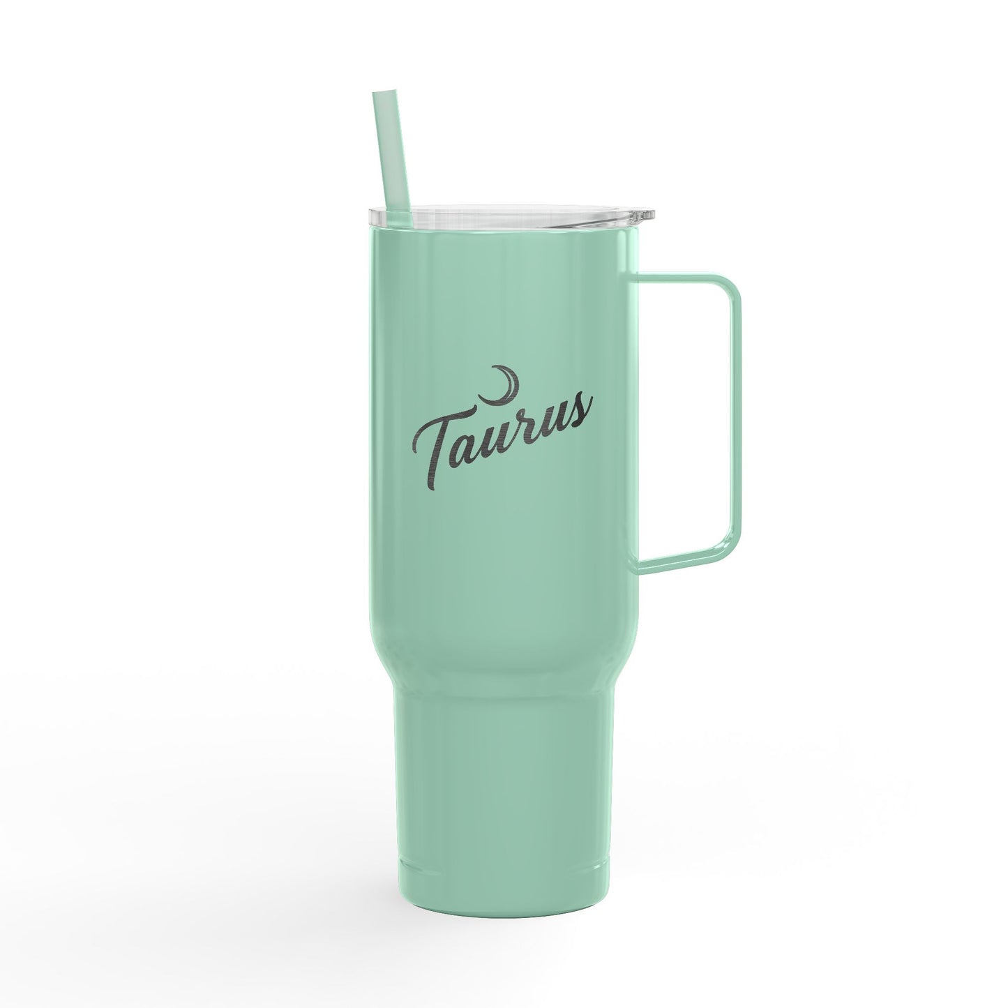 Cosmic Taurus Signatures ✨ 40oz Engraved Zodiac Tumbler
