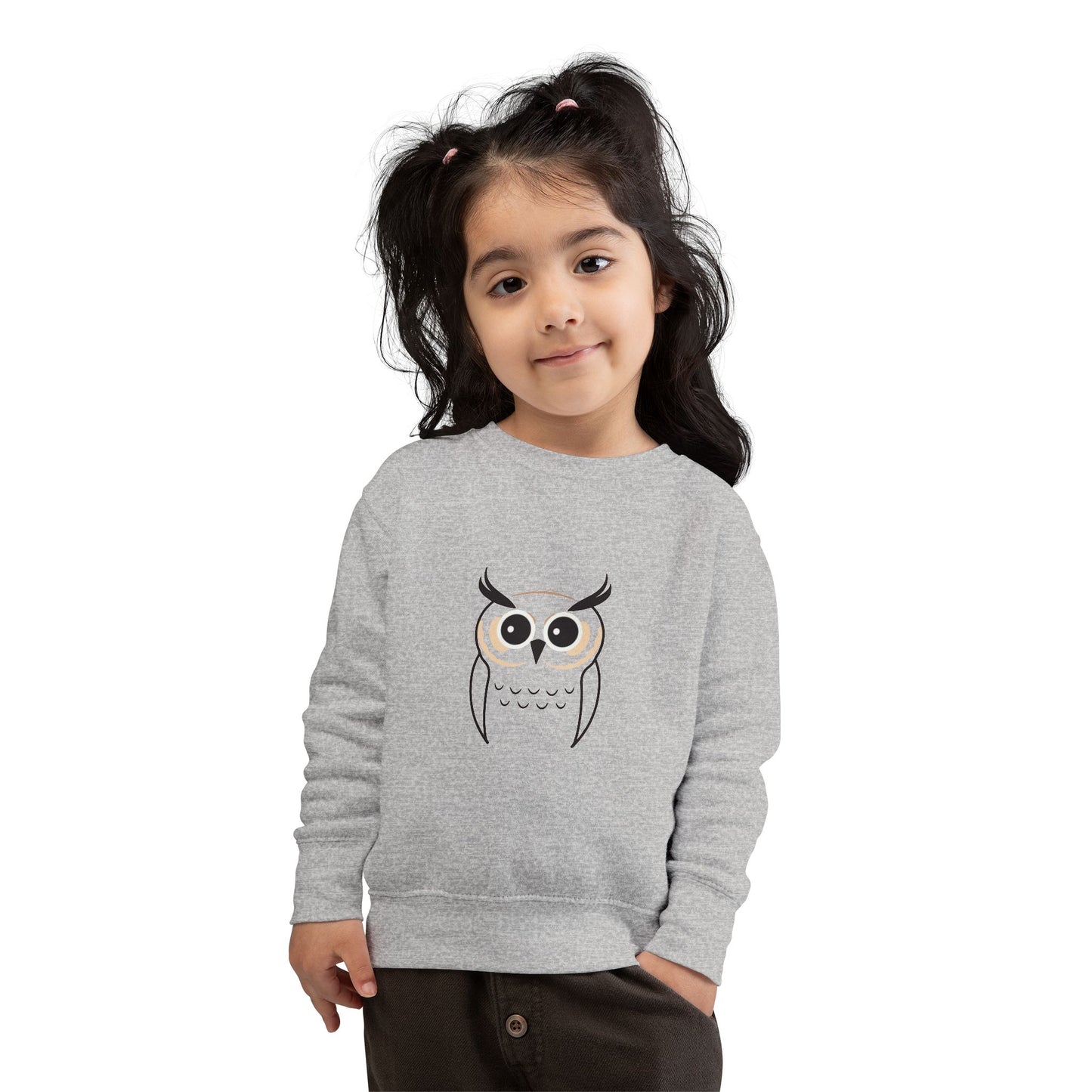 🌼 The Sweet Littles™ Toddler Sweatshirt | Sweet Little Owl 🦉