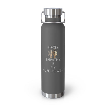 ✨🔮 Enchanted Pisces Copper Insulated Bottle – 22oz of Temperature Magic! 🔮✨