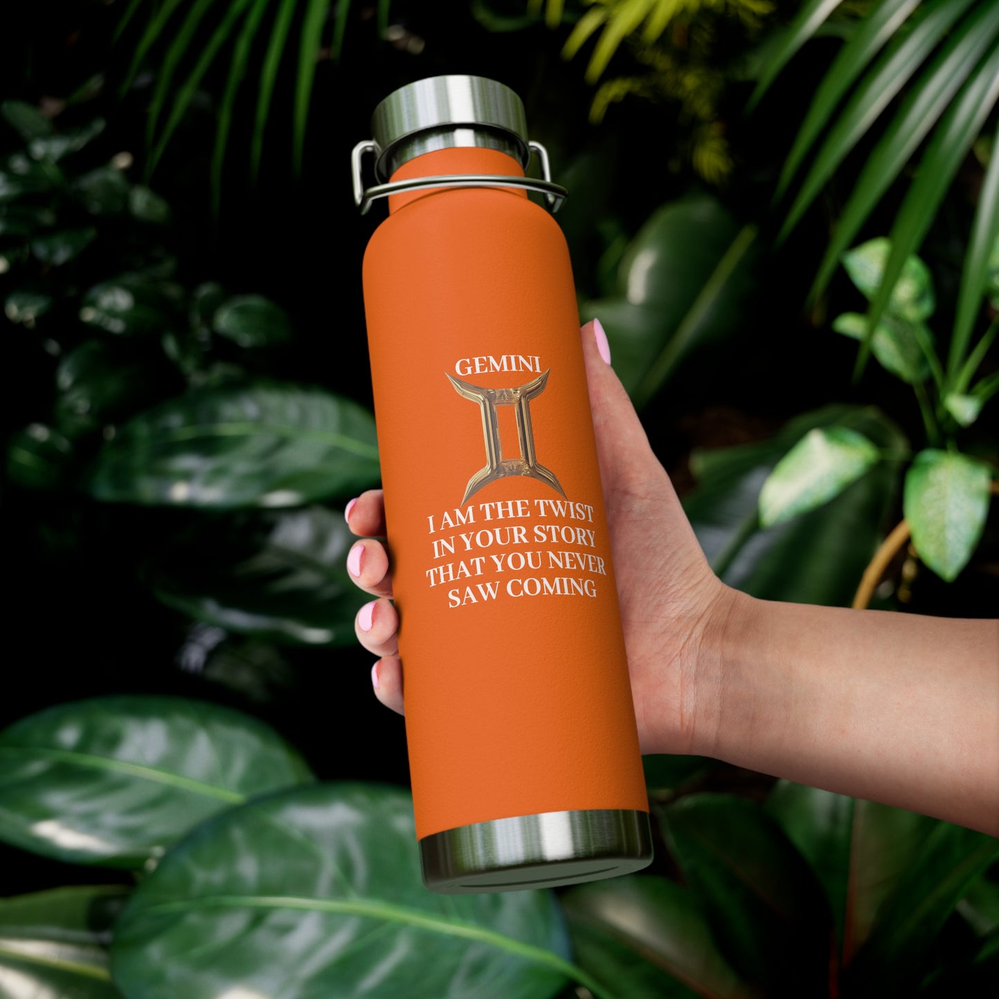 ✨🔮 Enchanted Gemini Copper Insulated Bottle – 22oz of Temperature Magic! 🔮✨