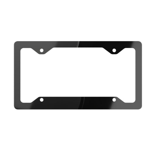 ✨🚗 The Enchanted Drive: Glossed Glory License Plate Frame – Luxury Custom Metal Accent 💎🌙