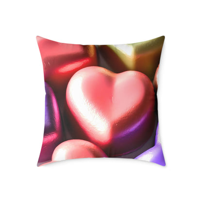 Love in Bloom: Enchanted Decorative Pillow for a Cozy Touch