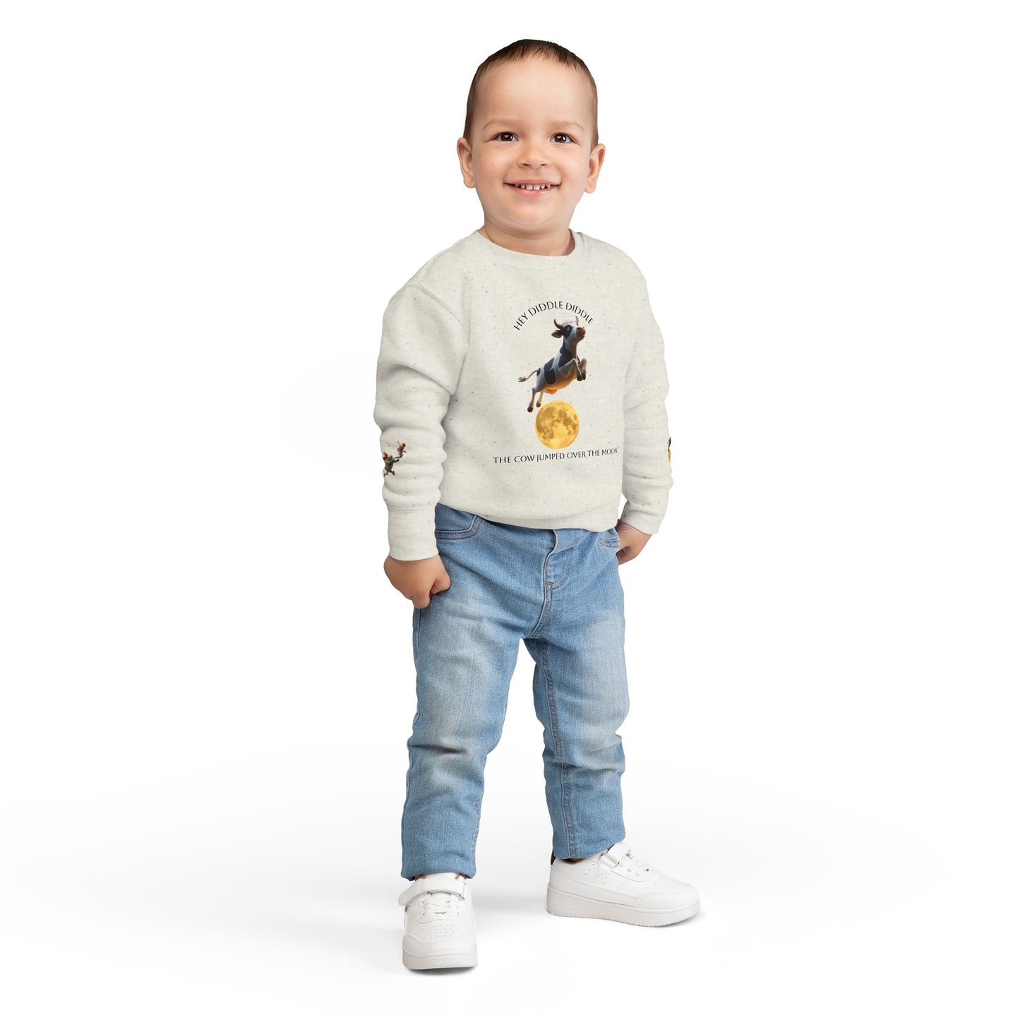 🦄✨ The Enchanted Cozy: One-of-a-Kind Toddler Sweatshirt 🌈🧸