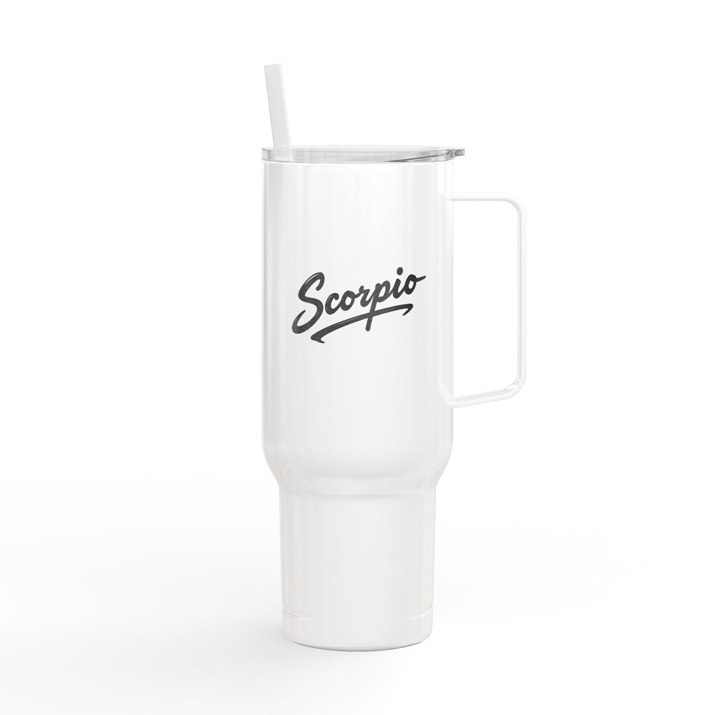 Cosmic Scorpio Signatures ✨ 40oz Engraved Zodiac Tumbler