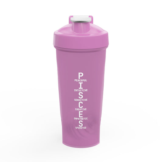 The Enchanted Zodiac™ Pisces Protein Shaker – 24oz One-of-One Cosmic Edition ♓