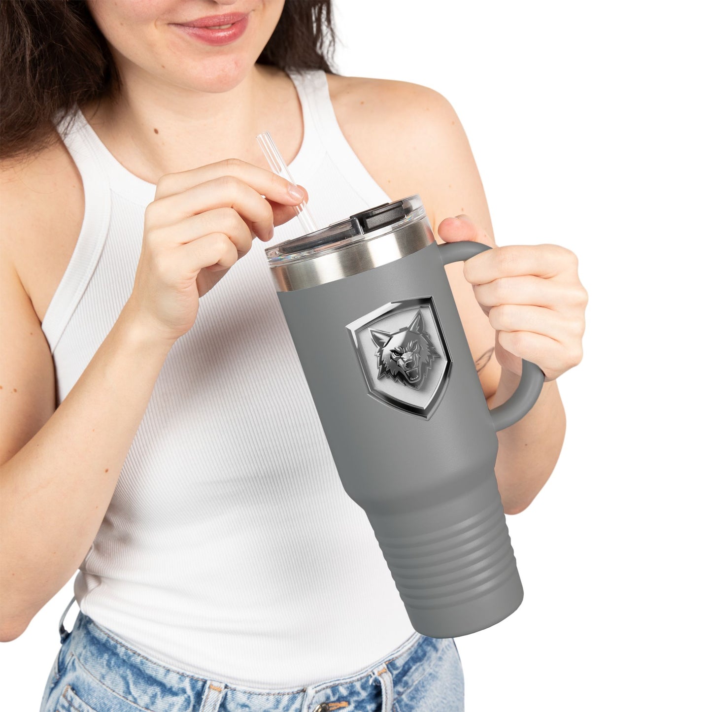🤍 Enchanted Emblem Travel Tumbler 🤍