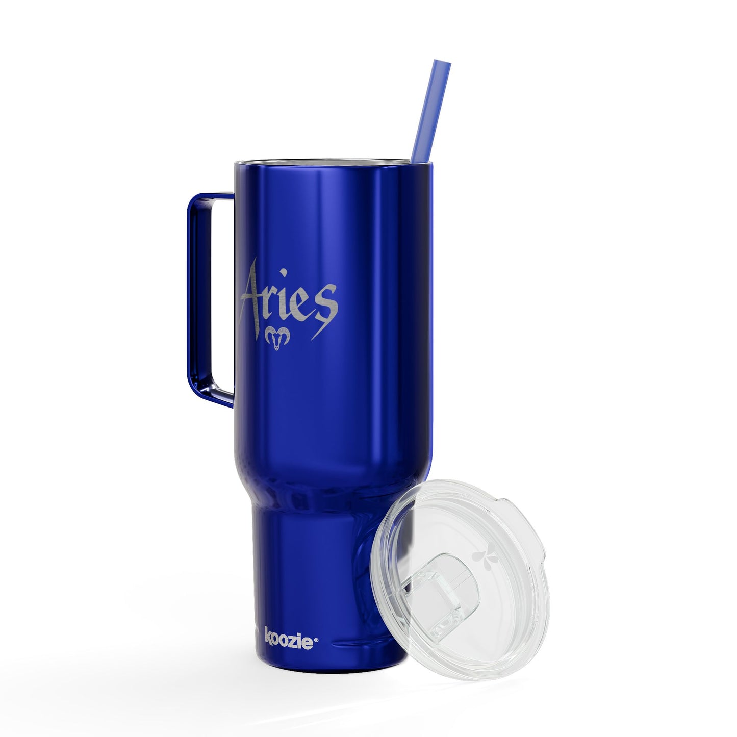 Cosmic Aries Signatures ✨ 40oz Engraved Zodiac Tumbler