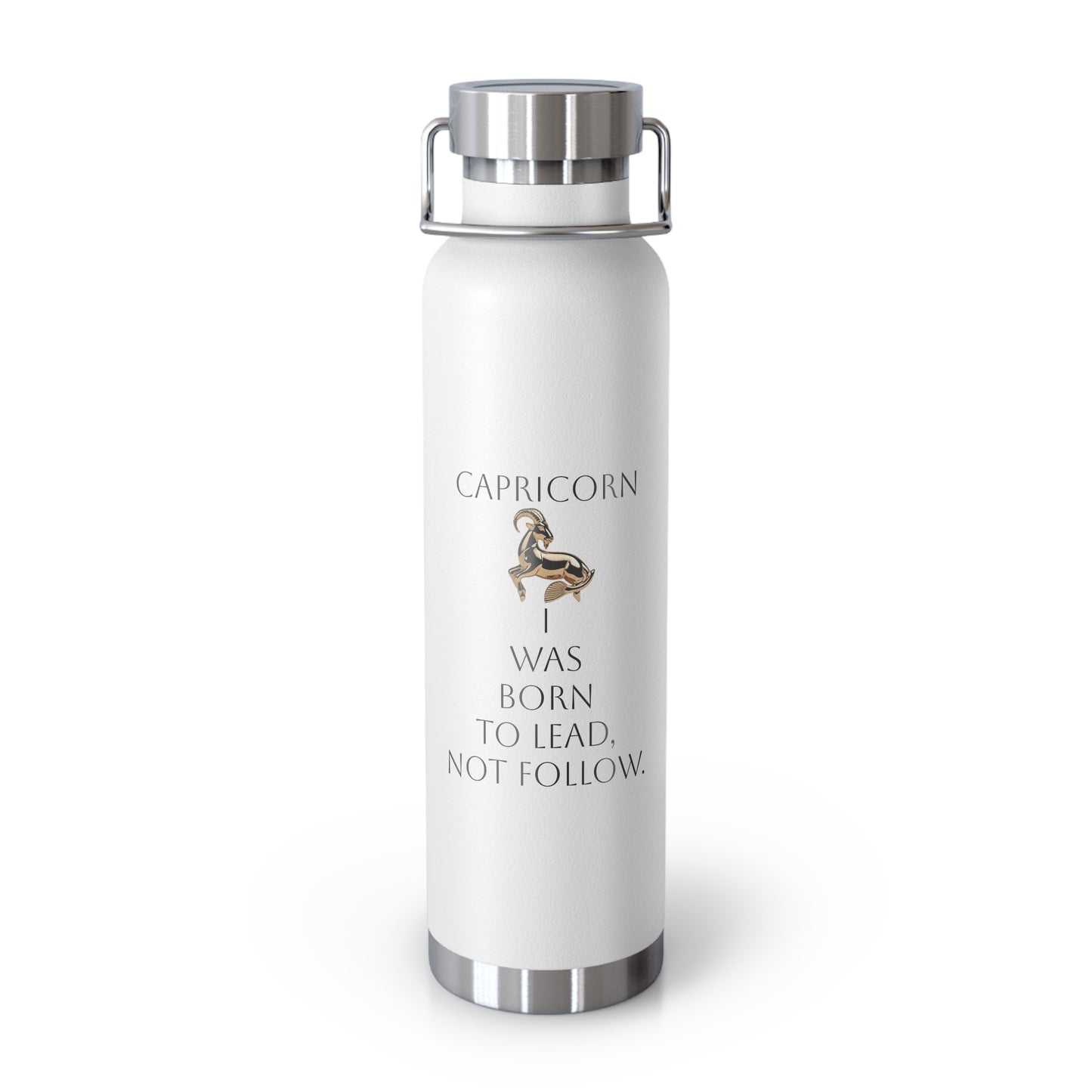 ✨🔮 Enchanted Capricorn Copper Insulated Bottle – 22oz of Temperature Magic! 🔮✨