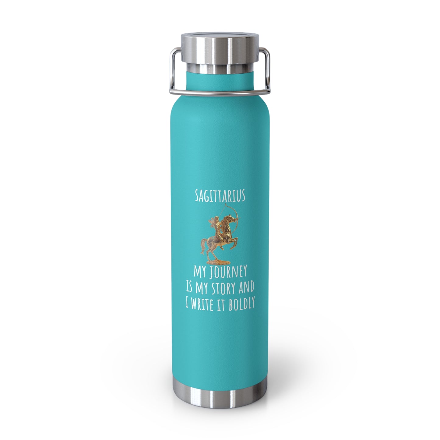 ✨🔮 Enchanted Sagittarius Copper Insulated Bottle – 22oz of Temperature Magic! 🔮✨