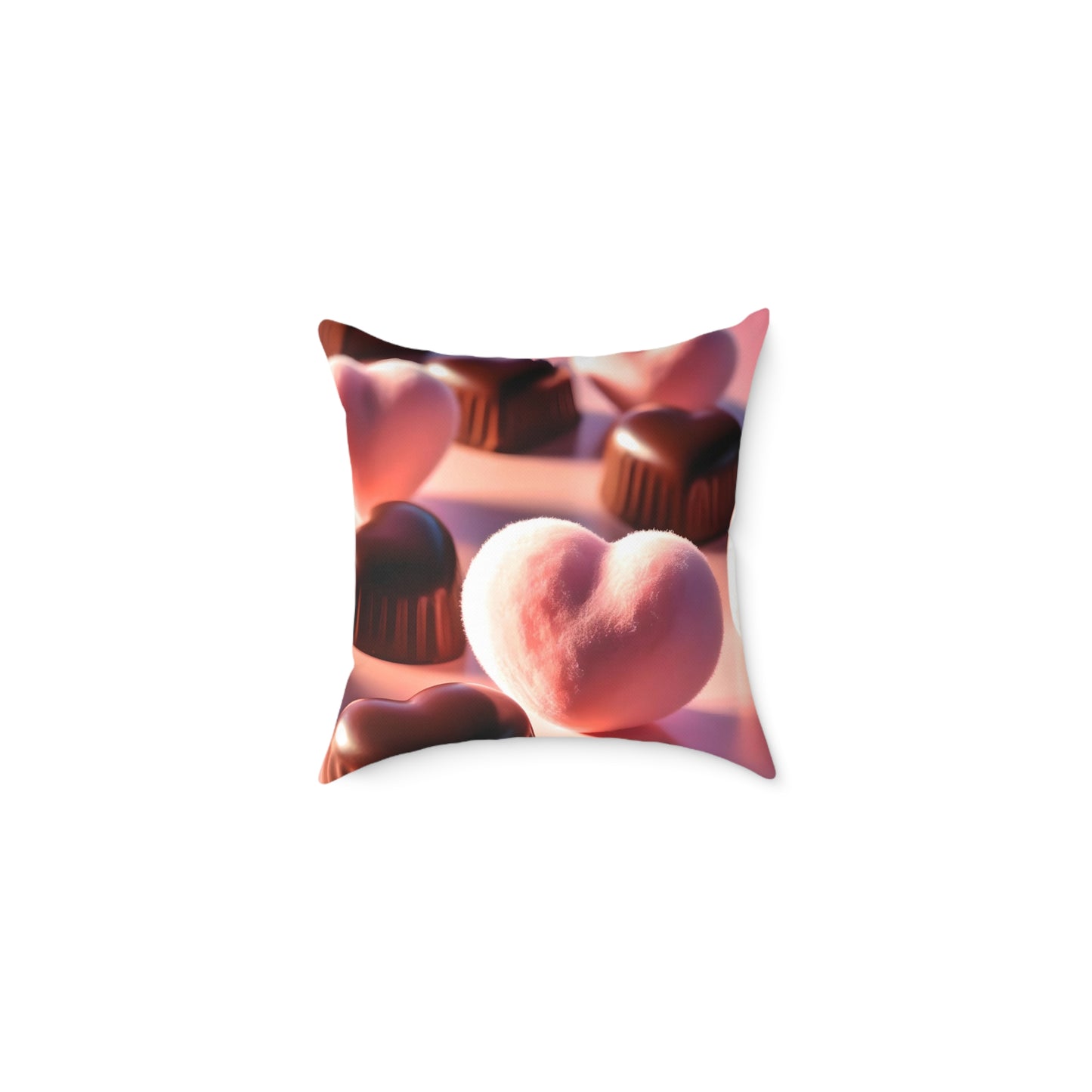 Love in Bloom: Enchanted Decorative Pillow for a Cozy Touch