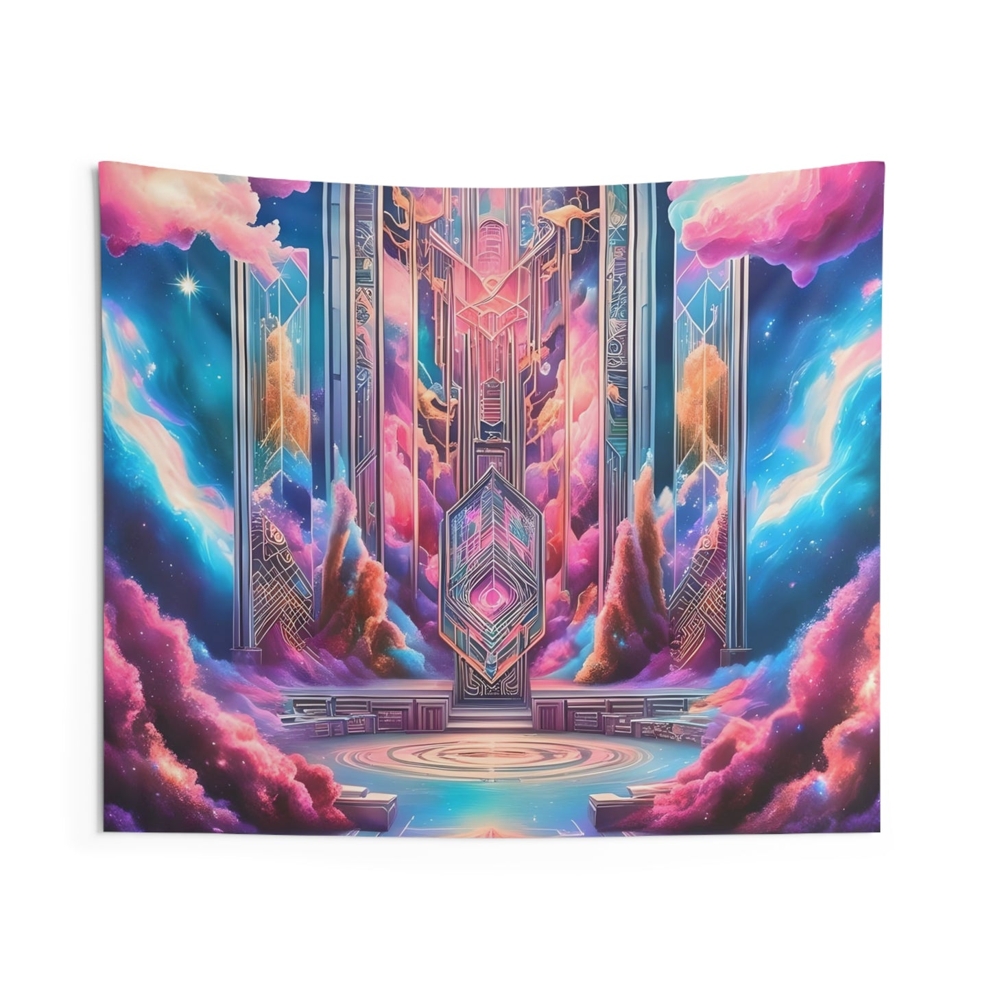 🌟✨ Mystical Aura: Enchanted Tapestry for Your Magical Wall and Captivating Photography Backdrops 📸🪄🌙