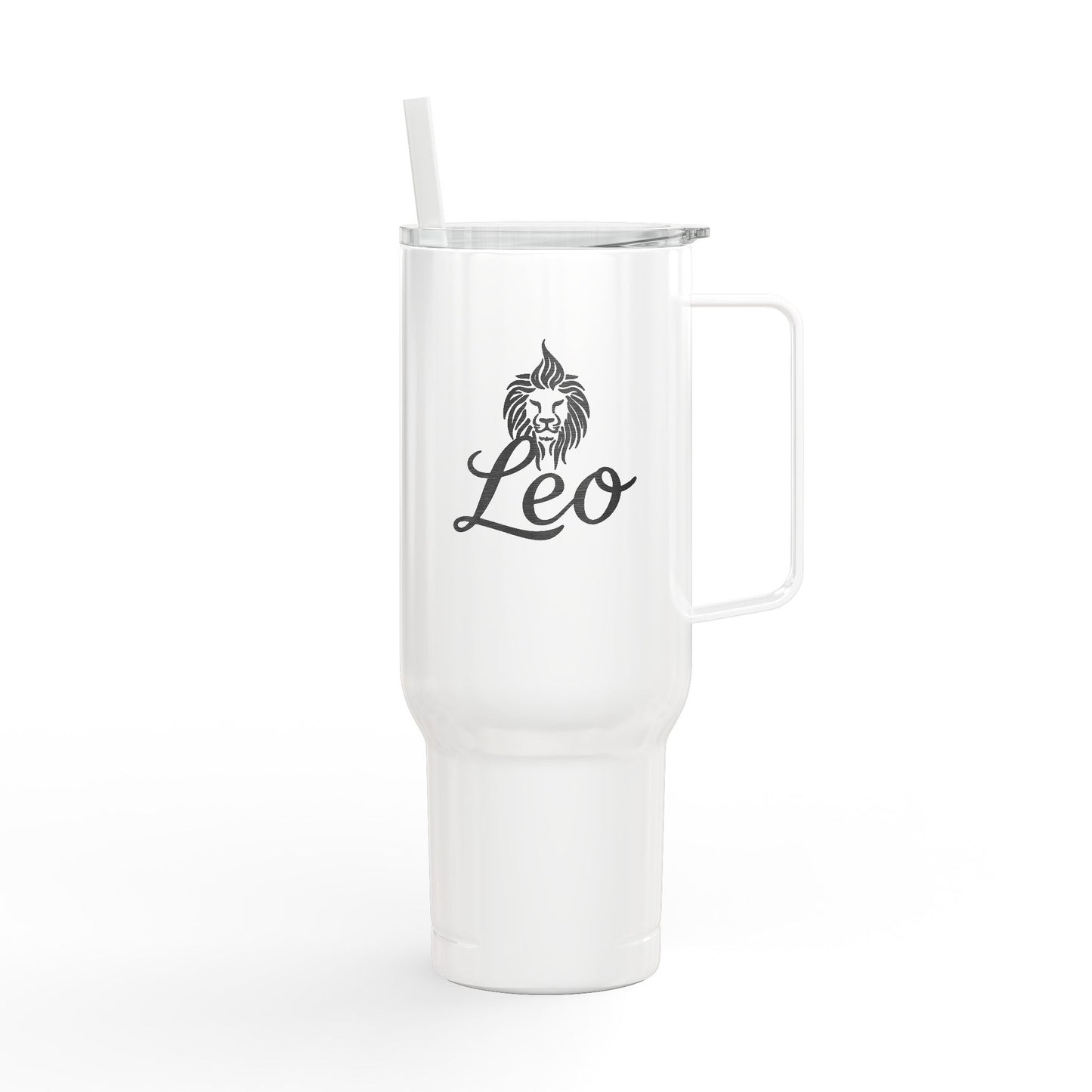 Cosmic Leo Signatures ✨ 40oz Engraved Zodiac Tumbler