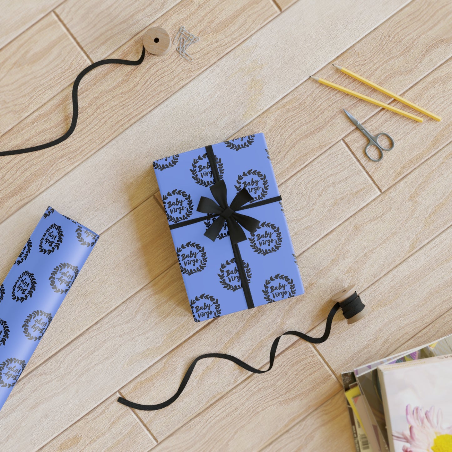 ♍ Baby Virgo Wrapping Paper | The Enchanted Wrap™ Collection ♡