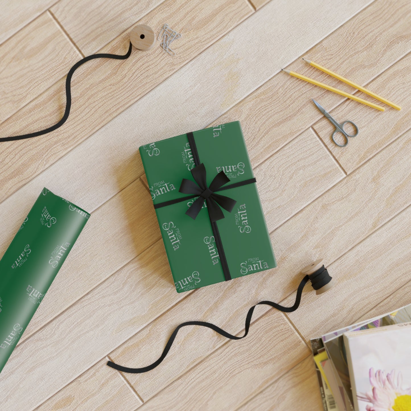 🎄✨ Enchanted Christmas Wrapping Paper – Holiday Magic in Every Fold 🎁❄️🌟