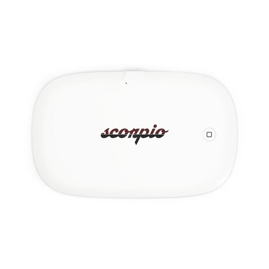♏ Aurora UV Phone Sanitizer & Fast Wireless Charging Pad – Scorpio Edition 🦂♏