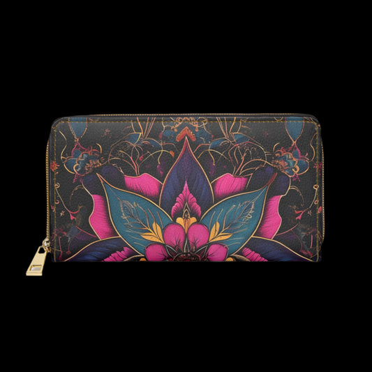 💎✨ Mystical Magic: The Enchanted Zippered Wallet of Elegance & Wonder 🔮💖🌙