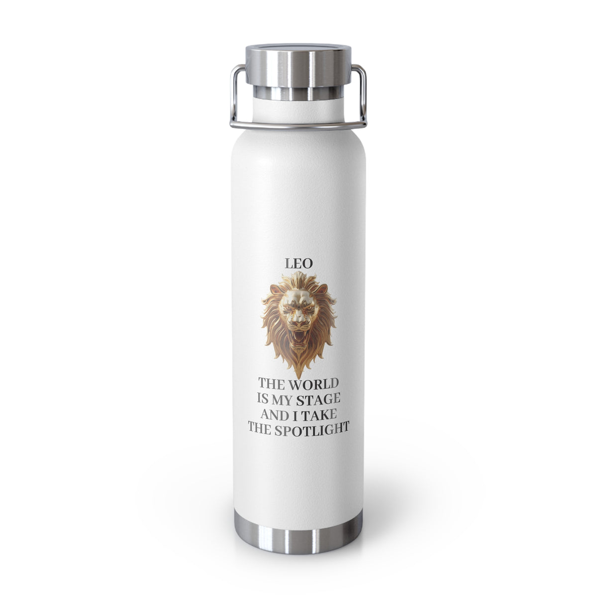 ♌ Leo Statement Bottle | The Enchanted Vessel™ Collection