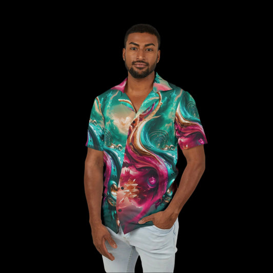 🎭 Own the Only One – A Statement Hawaiian-Style Shirt for the Bold & Fearless! 🌴🔥