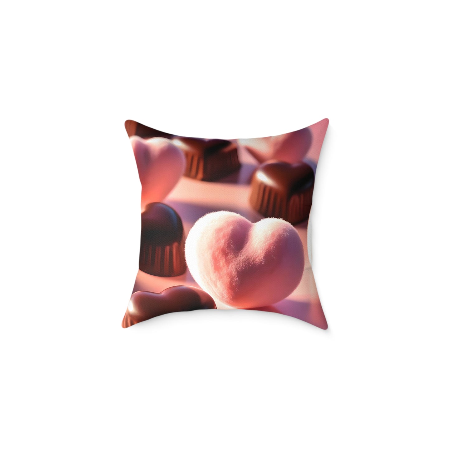 Love in Bloom: Enchanted Decorative Pillow for a Cozy Touch