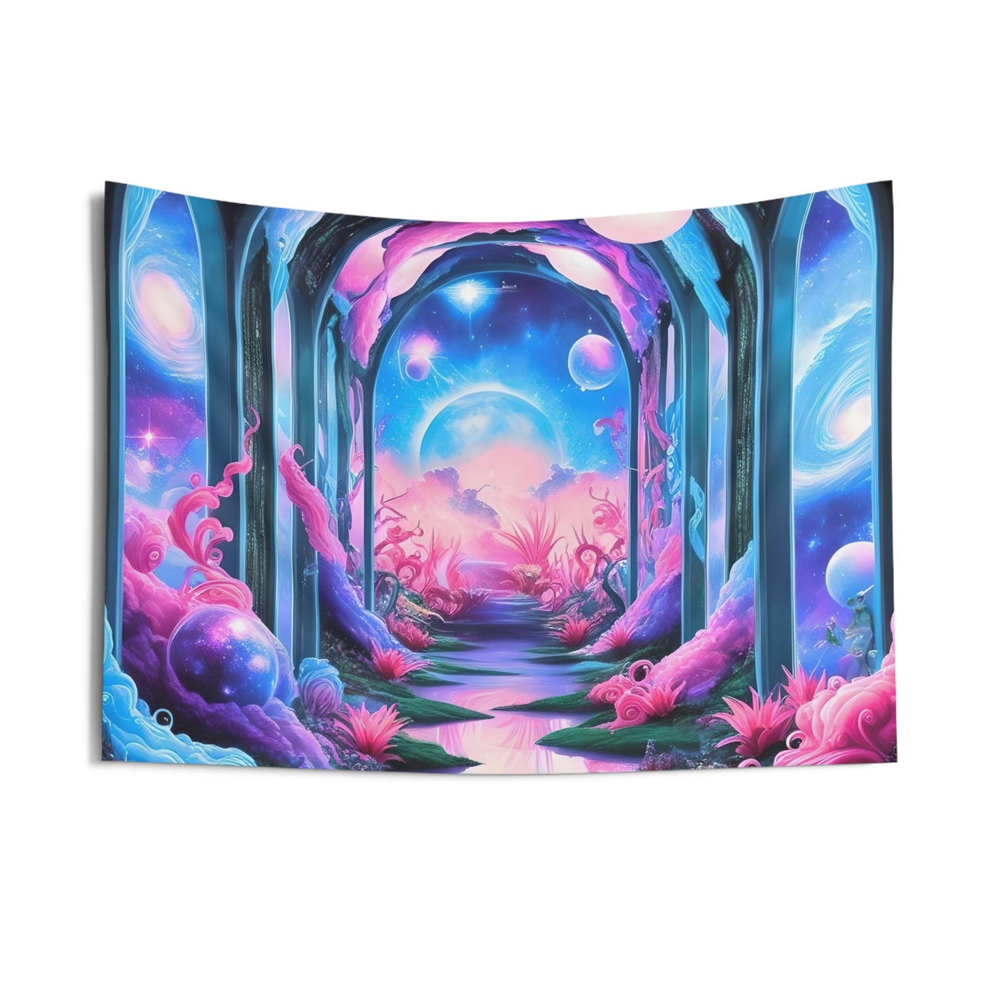 🌟✨ Mystical Aura: Enchanted Tapestry for Your Magical Wall and Captivating Photography Backdrops 📸🪄🌙