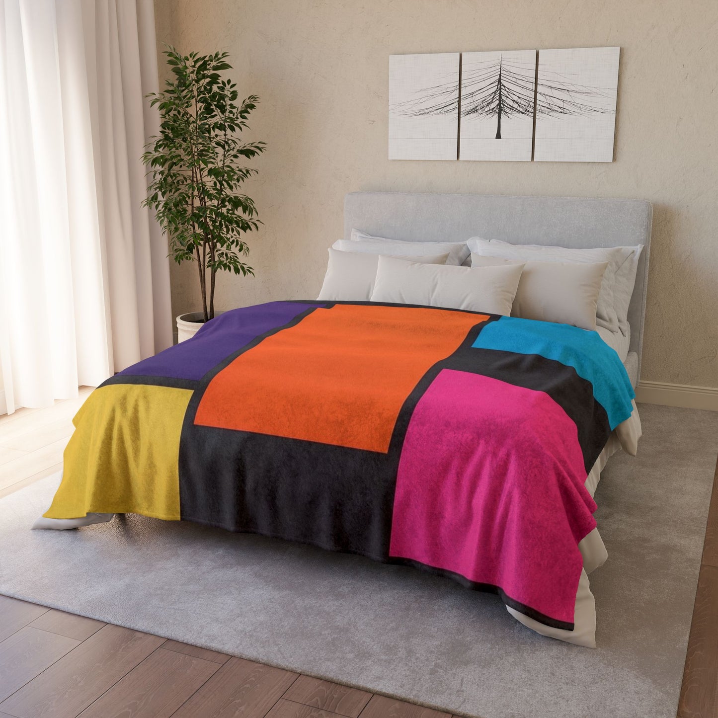 🌙✨ The Enchanted Dreamscape Blanket ✨🌙 Ultra-Soft Cosmic Comfort Throw • Limited One-of-a-Kind Design • 60" × 80"