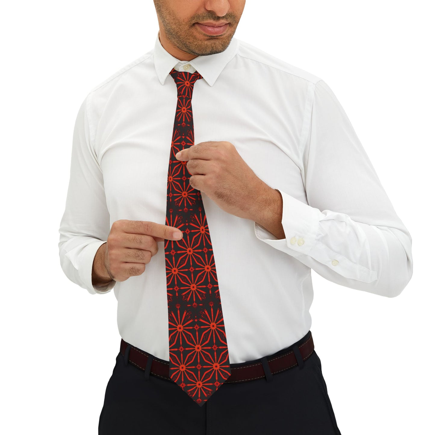 ✨🎩 The Razzle-Dazzle Men’s Necktie: Bold Elegance for the Modern Gentleman 🌟👔