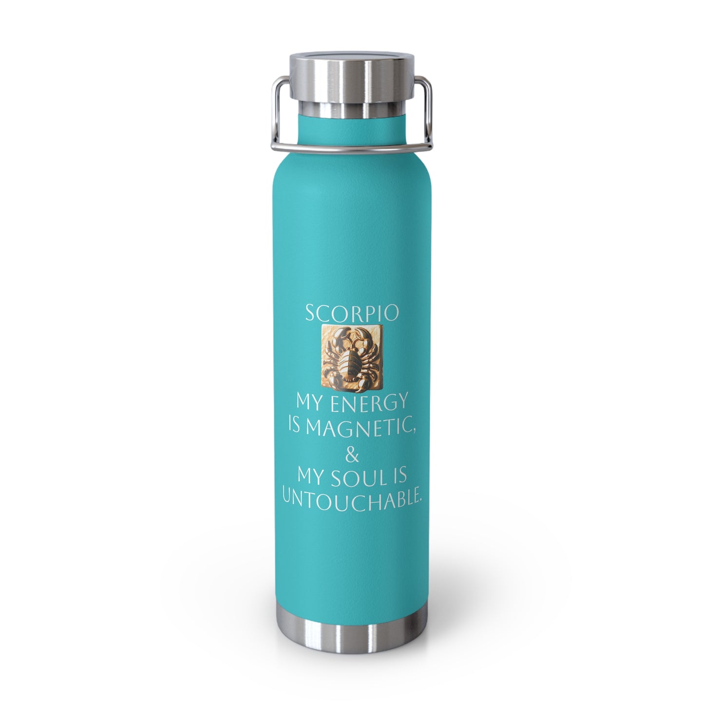 ✨🔮 Enchanted Scorpio Copper Insulated Bottle – 22oz of Temperature Magic! 🔮✨