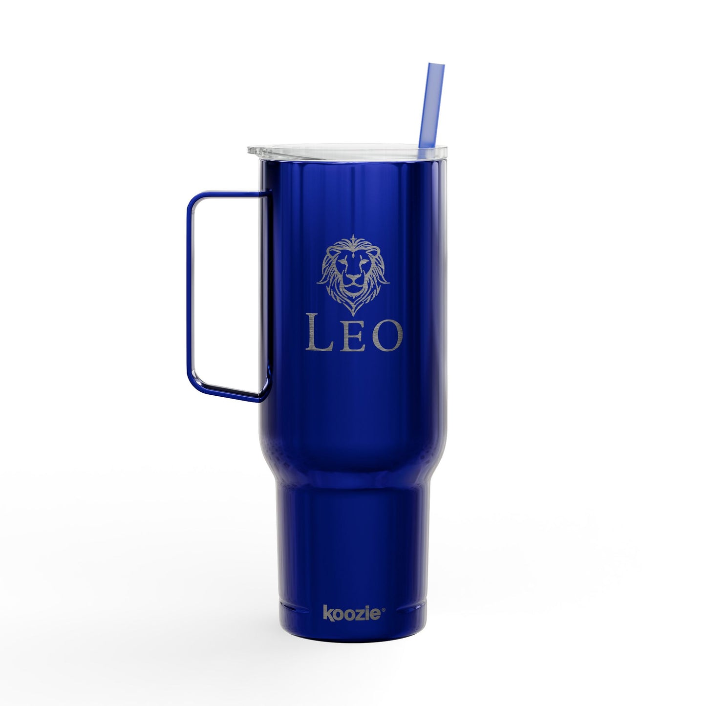 Cosmic Leo Signatures ✨ 40oz Engraved Zodiac Tumbler