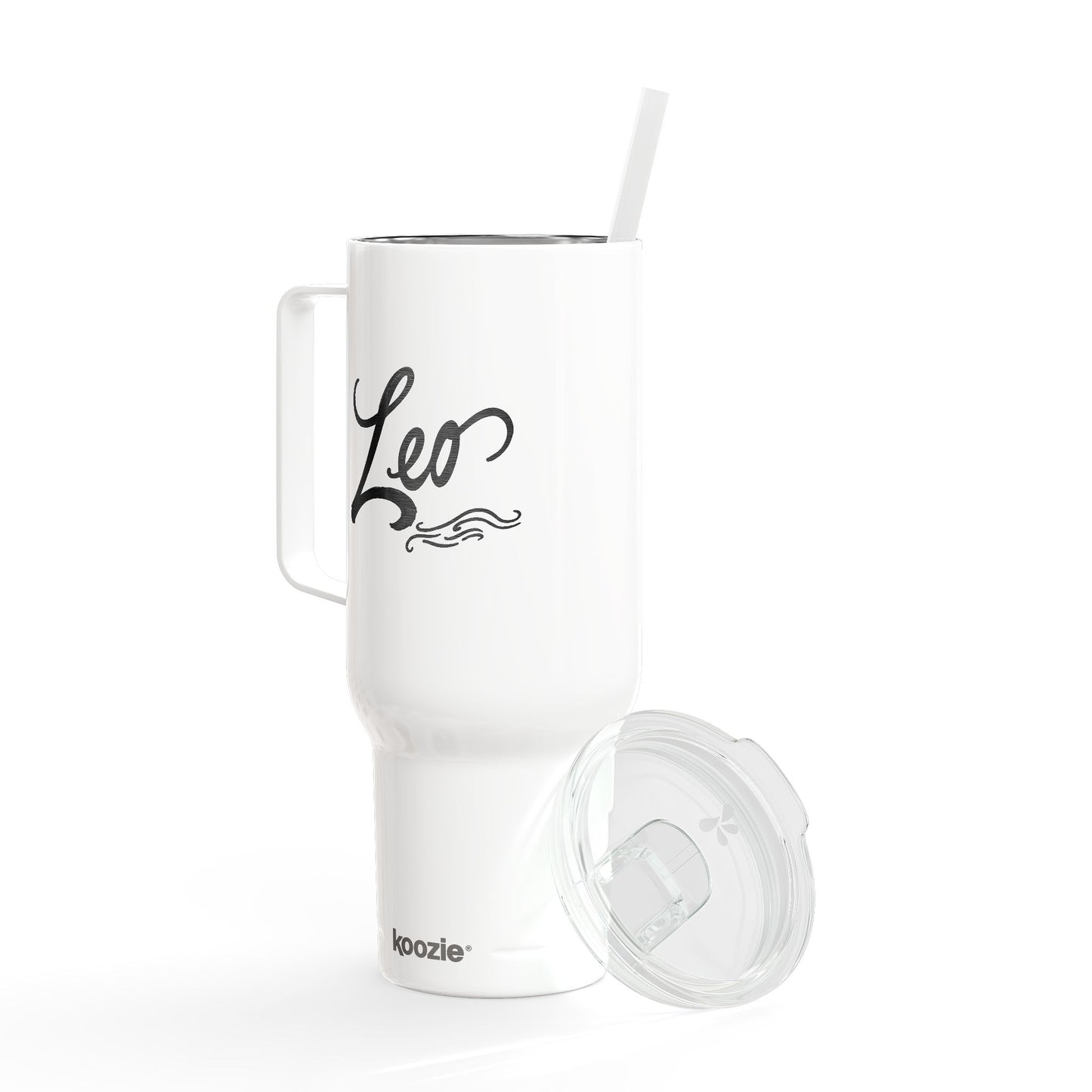 Cosmic Leo Signatures ✨ 40oz Engraved Zodiac Tumbler