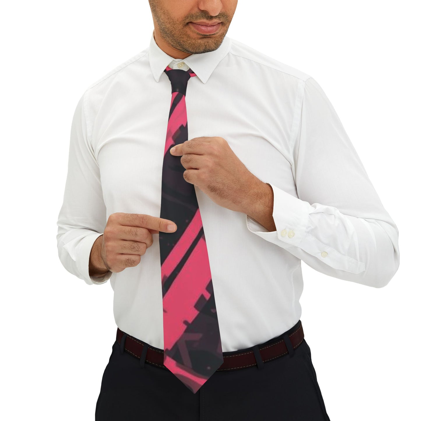 ✨🎩 The Razzle-Dazzle Men’s Necktie: Bold Elegance for the Modern Gentleman 🌟👔