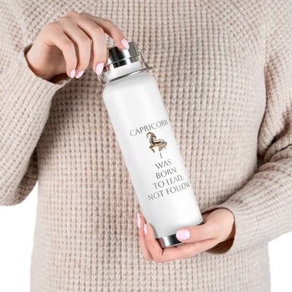 ✨🔮 Enchanted Capricorn Copper Insulated Bottle – 22oz of Temperature Magic! 🔮✨